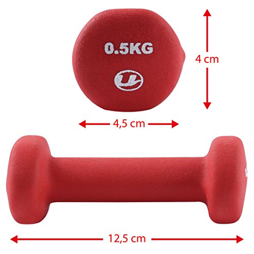 Ultrasport Neopren Gymnastik Hanteln - 2