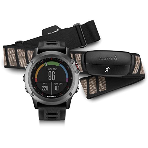 Garmin fenix 3 GPS-Multisportuhr inkl. Herzfrequenz-Brustgurt – diverse Navigations- & Sportfunktionen, GPS/GLONASS - 2