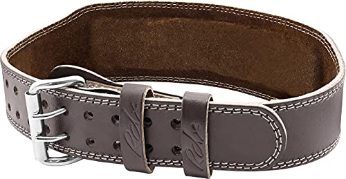 RDX 4″ Rindsleder Fitness Gewichthebergürtel - 7