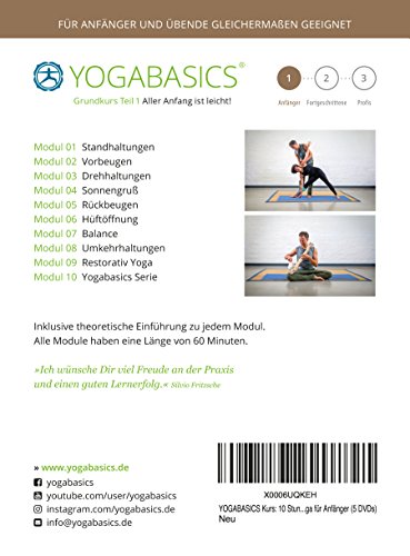 YOGABASICS Grundkurs 10 Stunden Yoga für Anfänger - 2