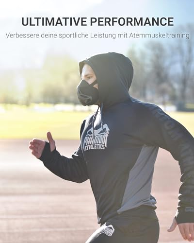 Phantom Athletics Trainingsmaske Schwarz - 4