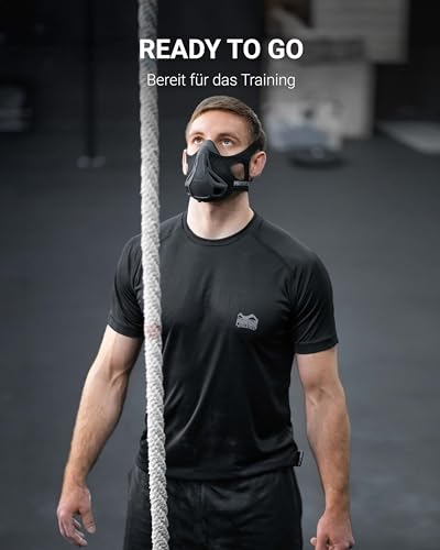 Phantom Athletics Trainingsmaske Schwarz - 5