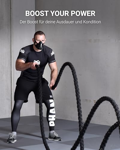 Phantom Athletics Trainingsmaske Schwarz - 8