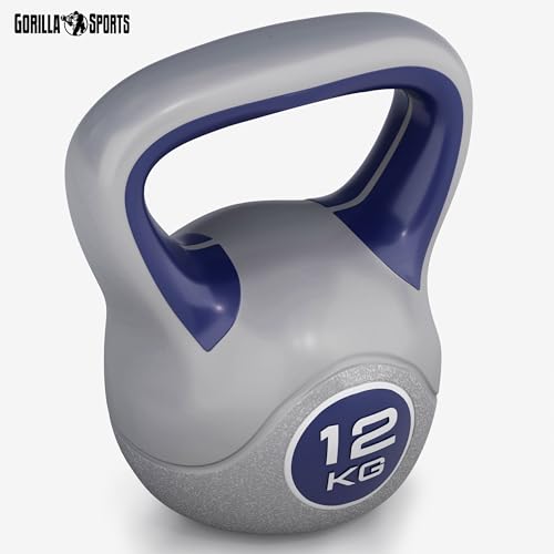 Gorilla Sports Kettlebell Stylish, 12kg - 4