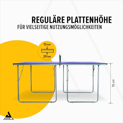 JOOLA Tischtennisplatte Midsize, 168 x 84 x 76 cm - 4