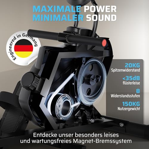 SportPlus Rudermaschine SP-MR-008-B - 2