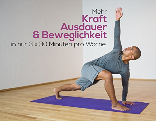 YOGALETICS: Premium Edition – Das 9-Wochen-Workout speziell für Anfänger (4 DVDs + 3 Booklets + 1 Poster + Online-Stream). Mehr Kraft, Ausdauer und Beweglichkeit durch einen Mix aus Fitness und Yoga. Bodyweight-Training ohne Geräte für Männer und Frauen - 3