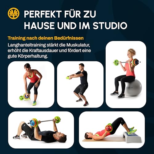 Oliver Prime Pump Langhantel Set 16 kg Hanteln Set - 4