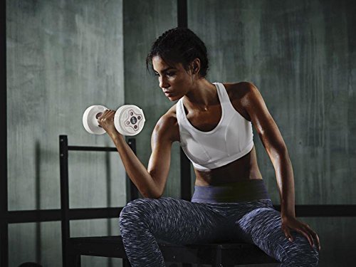 Vibrationshantel 1kg (2er Pack) zum effizienten Training der Tiefenmuskulatur 2 Hanteln - 2