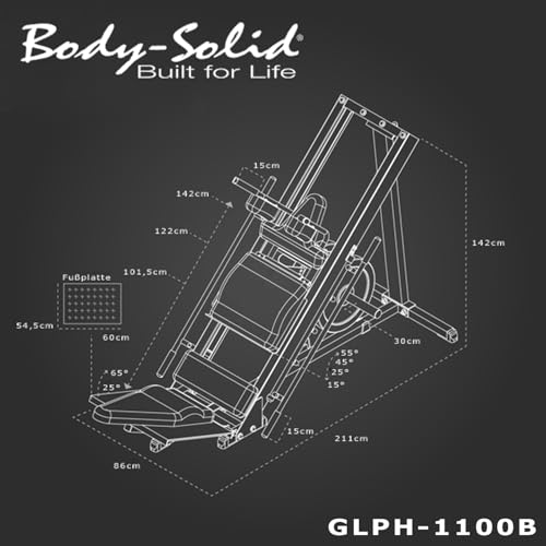 Body-Solid Beinpresse 45 Grad – Hackenschmidt - 5