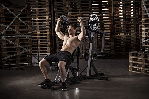 Tunturi WT80 Kraftstation für Zuhause - Vielseitige und Verstellbare Multipresse für Mehr als 50 Übungen - Stabil, Kompakt und Sicher für alle Fitnesslevel - 2