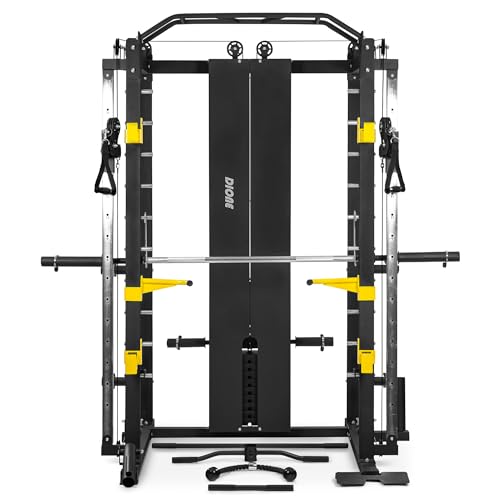 Dione S2 Smith-Machine Kabelkreuz Homegym ProLine - 50kg Gewicht - Erweiterbar - 2