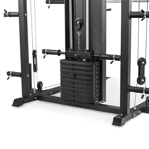 Dione S2 Smith-Machine Kabelkreuz Homegym ProLine - 50kg Gewicht - Erweiterbar - 7