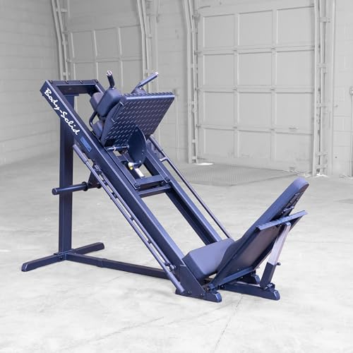 Body-Solid 3in1 Beintrainer | Beinpresse | 45° Hackenschmidt | Wadentrainer | Leg Press | Hack Squat - 2