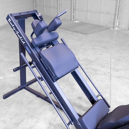 Body-Solid 3in1 Beintrainer | Beinpresse | 45° Hackenschmidt | Wadentrainer | Leg Press | Hack Squat - 5