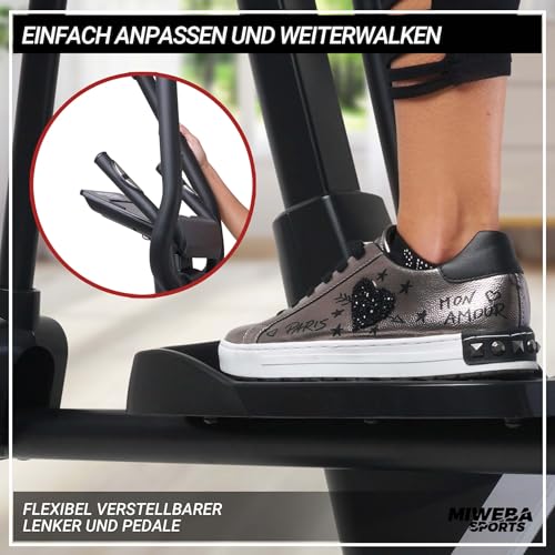 Miweba Sports Profi Crosstrainer MC300 Stepper – Mit App Steuerung - 6