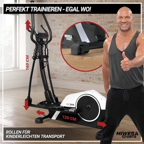 Miweba Sports Profi Crosstrainer MC300 Stepper – Mit App Steuerung - 7