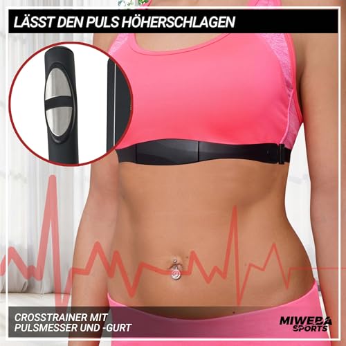 Miweba Sports Profi Crosstrainer MC300 Stepper – Mit App Steuerung - 8