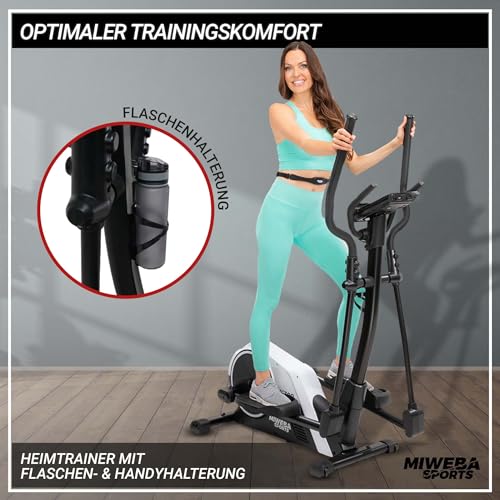 Miweba Sports Profi Crosstrainer MC300 Stepper – Mit App Steuerung - 9
