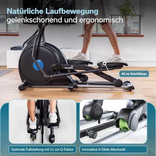 Skandika Crosstrainer CardioCross Carbon Champ Ellipsentrainer - 2