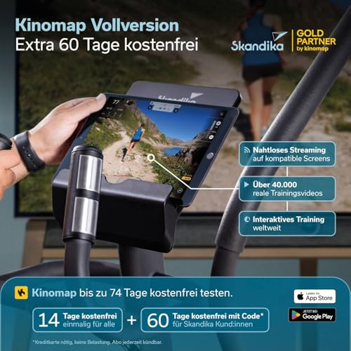 Skandika Crosstrainer CardioCross Carbon Champ Ellipsentrainer - 3