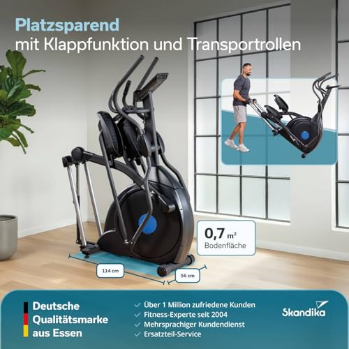 Skandika Crosstrainer CardioCross Carbon Champ Ellipsentrainer - 7