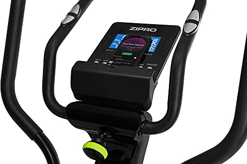 Zipro Dunk Magnetischer Crosstrainer für Zuhause iConsole+ bis zu 150 kg - 12-Stufen Widerstand Ellipsentrainer Heimtrainer mit Computer misst Puls Kalorien Distanz Schnelligkeit - in Grau - 11