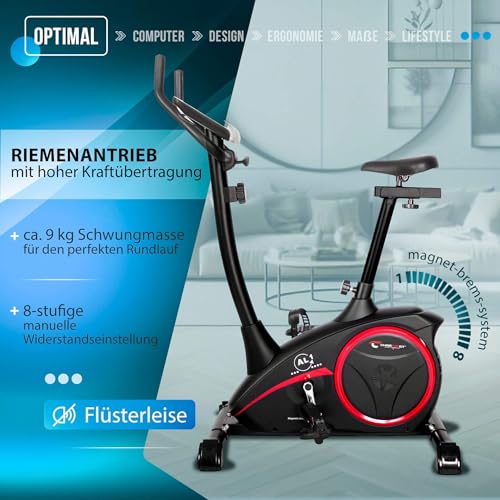 Christopeit Heimtrainer AL 1 Black Edition inkl. Bodenschutzmatte - 2