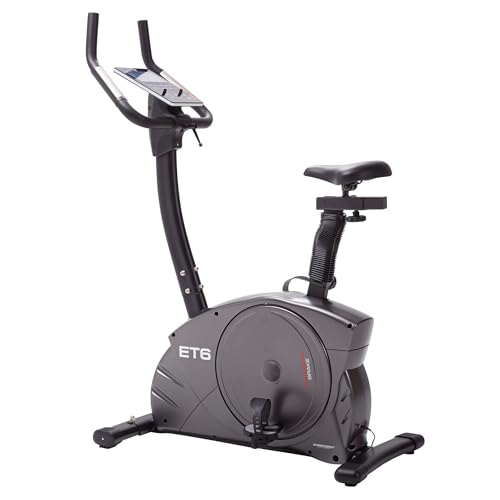 Christopeit Sport Ergometer Heimtrainer ET 6 new 24-Stufig, bis 150kg Gewicht, 12kg Magnet-Bremssystem, LCD-Display - 8