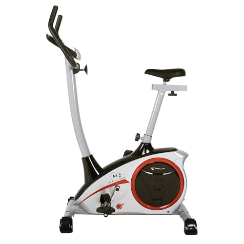 Christopeit Sport Heimtrainer AL 2 Silber inkl. Bodenschutzmatte – 24-Stufig - 8