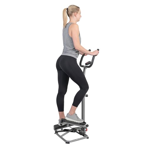 Sunny Health & Fitness Smart Twist Stair Stepper mit Lenker - 9