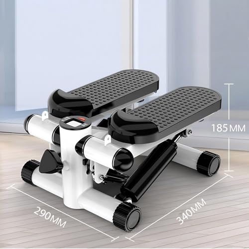 Retoo Stepper mit Widerstandsband mit digitalem LCD Monitor, Rutschfesten Fußpedalen Treppenstepper für zuhause, Gesäß und Kardiotraining, Bein, Erstellbarer Widerstand, Fitnessgerät, Trainingsgerät - 2