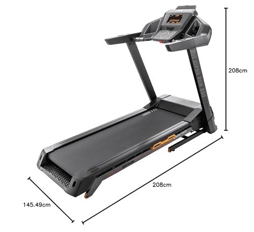 KETTLER Sport Laufband Alpha Run 800 | Top-Dämpfungssystem | Geschwindigkeit bis zu 22 km/h - 7