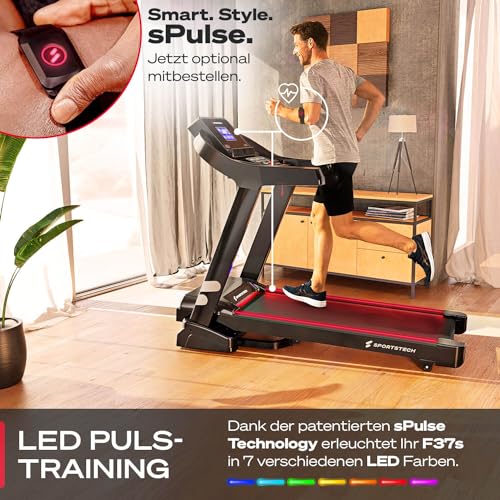 Sportstech F37s Profi Laufband Deutsche Qualitätsmarke- Selbstschmiersystem - 2