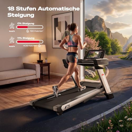 Sportstech F75 Profi Laufband für Zuhause klappbar | Deutsche Qualitätsmarke - 4