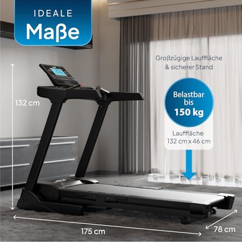 ArtSport Laufband Speedrunner 6000 klappbar – 22 km/h, 99 Programme - 3