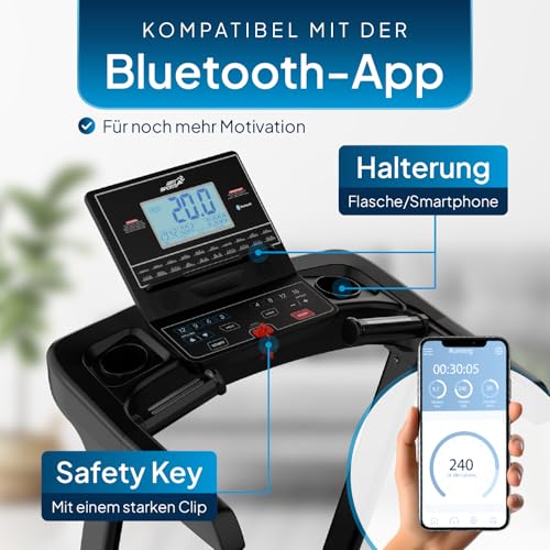 ArtSport Laufband Speedrunner 6000 klappbar – 22 km/h, 99 Programme - 6