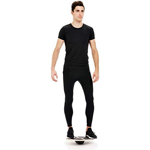 Amazon Basics Balancebrett aus Holz, Schwarz - 5