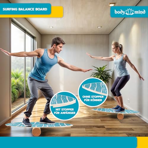 Balance-Board Surfbrett Surf Balance Wackelbrett für Physiotherapie - 7