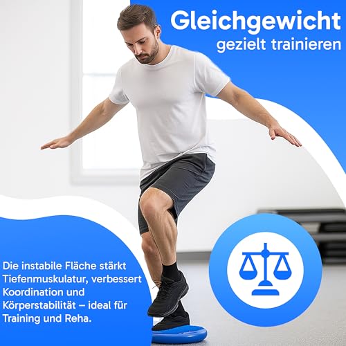 Retoo Ballsitzkissen mit Durchmesser, Balancekissen, Orthopädisches Sitzballkissen - 9