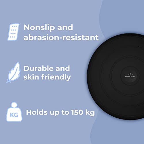 EVEREST FITNESS Balance Kissen – Luftkissen mit 33 cm Durchmesser - 3