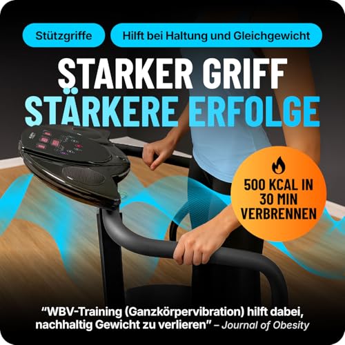 Bluefin Fitness Vibrationsplatte Pro Modell | Verbessertes Design - 3