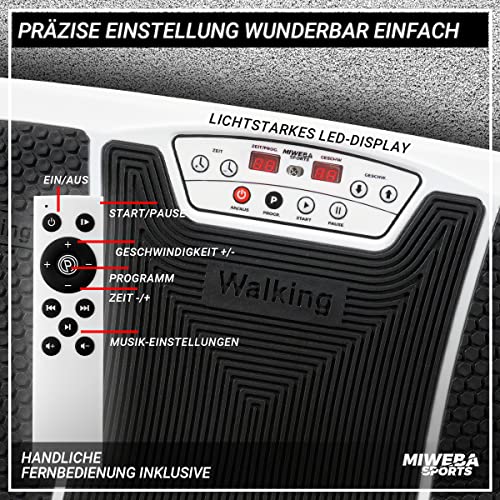 Miweba Sports Fitness 3D Vibrationsplatte MV200 - 5