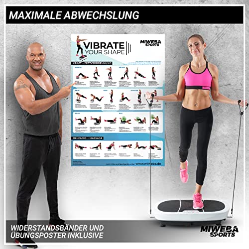 Miweba Sports Fitness 3D Vibrationsplatte MV200 - 7