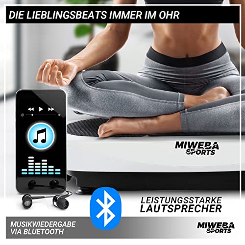 Miweba Sports Fitness 3D Vibrationsplatte MV200 - 8