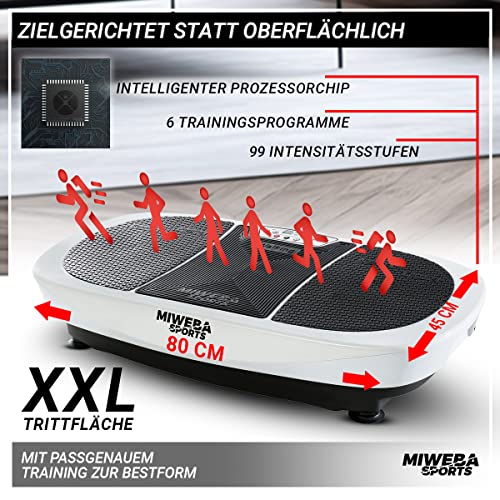 Miweba Sports Fitness 3D Vibrationsplatte MV200 - 9