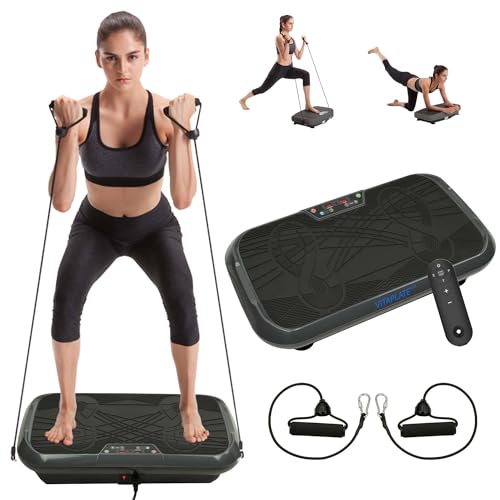 @tec Vitaplate Mini Vibrationsplatte mit 99 Trainingsstufen - 6