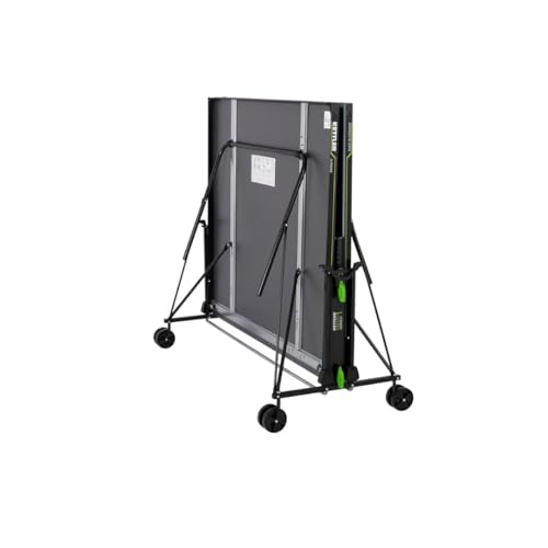 KETTLER Tischtennisplatte K1 Outdoor – Klappbar, wetterfest und leicht – Made in Germany – Schwarz - 8