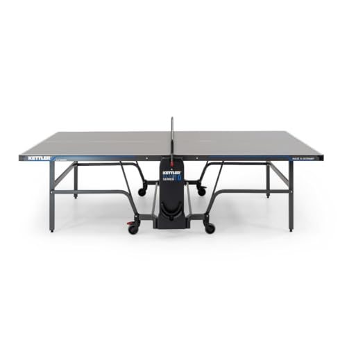 KETTLER K10 Outdoor Profi-Tischtennisplatte | Qualität - Made in GERMANY (TÜV-geprüft) | Wetterfest | Zusammenklappbar & leicht verstaubar | 6mm Melaminharzplatte | Sichere Lieferung | leichter Aufbau - 2