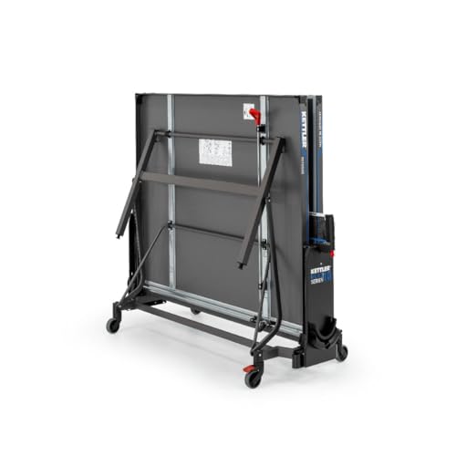 KETTLER K10 Outdoor Profi-Tischtennisplatte | Qualität - Made in GERMANY (TÜV-geprüft) | Wetterfest | Zusammenklappbar & leicht verstaubar | 6mm Melaminharzplatte | Sichere Lieferung | leichter Aufbau - 6
